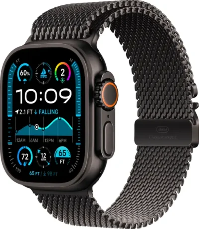 Buy (10 Pieces) New Apple Watch Ultra 2 (GPS+Cellular) 49mm Titanium Case with Titanium Milanese Loop Large