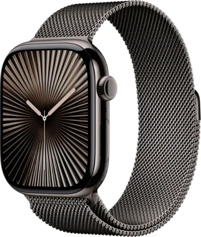 Buy (5 Pieces) New Apple Watch Series 10 (GPS+Cellular) 46mm Titanium Case with Milanese Loop M/L - Image 2