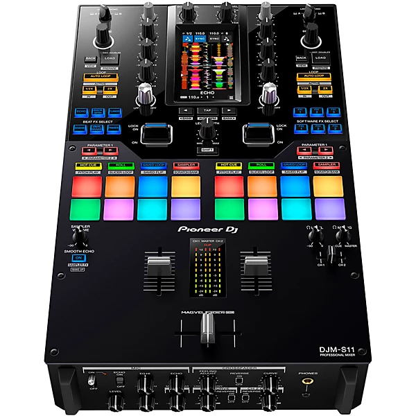Buy (30 Pieces) New Pioneer DJ DJM-S11 2-Channel Battle Mixer for Serato DJ With Performance Pads - Image 2